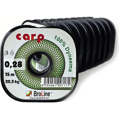Broline Dynema Carp green 10m 0,10mm 6,5kg