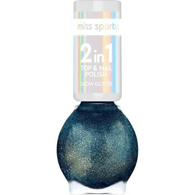 Miss Sporty Glow Glitter 70 glitrový lak na nechty 7ml