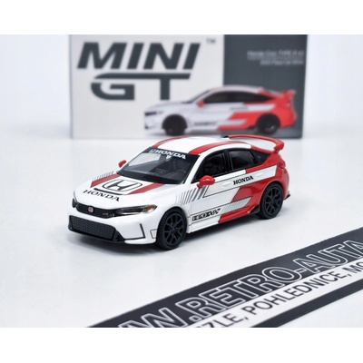 MINI GT Honda Civic Type R No.2 2023 Pace Car White 1:64
