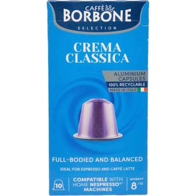 Caffe Borbone Mia CLASSICA hliníkové kapsule do Nespresso 10 ks