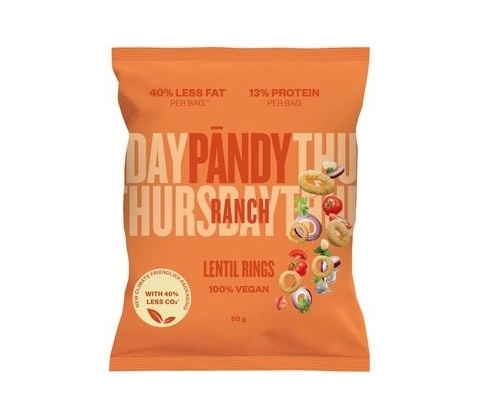 Pandy Lentil Chips ranch 50 g