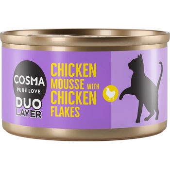Cosma Duo Layer kuracia pena s kúskami kuracieho mäsa 6 x 70 g