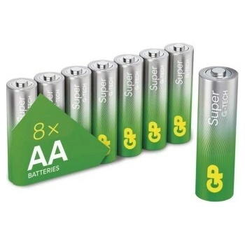 GP Super Alkaline G-TECH AA 8ks 15A21-SBV8
