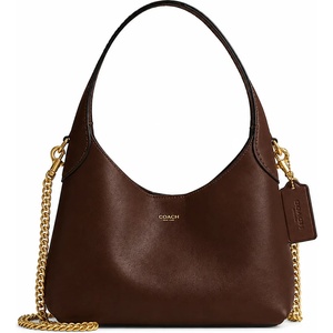 Coach Дамска чанта Coach Brooklyn 23, Кафява (CW614-BROWN)