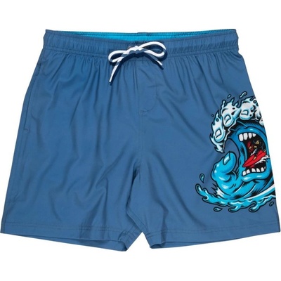 Santa cruz koupáky Screaming Wave Swimshort Dusty Blue