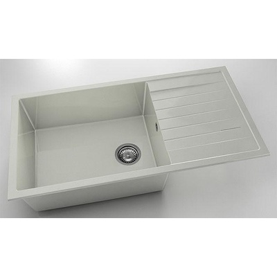 FAT композитна кухненска мивка с ляв/десен плот, фатгранит (230)