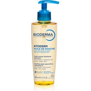 BIODERMA Atoderm Shower Oil високо подхранващ и успокояващ душ-гел за суха и раздразнена кожа 200ml