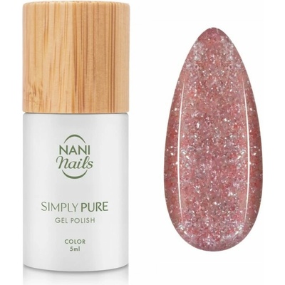 NaniNails Simly Pure gelový lak na nehty s použitím UV/LED lampy odstín Rosy Bronze 5 ml
