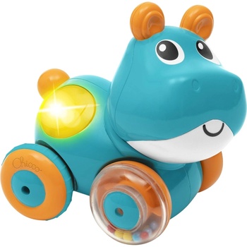 Chicco Музикална играчка Chicco - Хипопотам, синя (Т0408)
