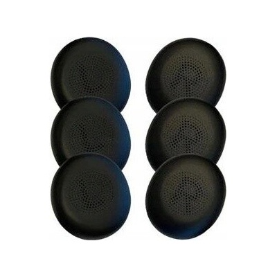 Jabra Ear Cushions for Evolve2 40 65, 6pcs,Black; 14101-77