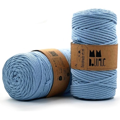 MMboutique bavlněná šňůra Premium 5mm Baby blue