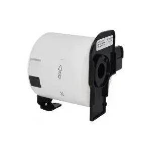 D&C Ролка за етикетен принтер Brother DK11202 62x100mm. 300 етикета