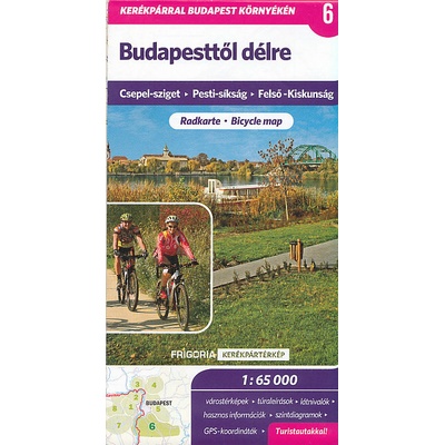 Cyklomapa Budapest jihovýchod