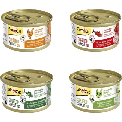 Gimborn GimCat ShinyCat Duo 4 druhy 6 x 70 g