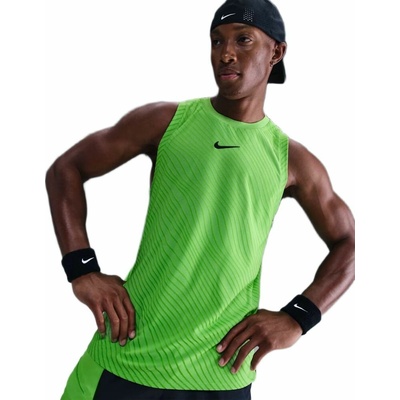 Nike Court Slam Dri-FIT ADV Sleeveless mean green/black – Zboží Dáma