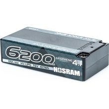 NOSRAM HV Stock Spec Shorty GRAPHENE-4.1 6200mAh Hardcase Akku 7.6V LiPo 135C/65C