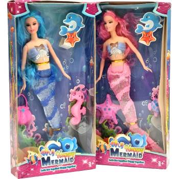 Кукла Русалка, музикална със светеща опашка 206