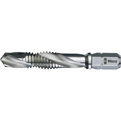 Wera 104645 Bit 1/4" s kombinovaným HSS závitořezným vrtákem 8,5 mm (M10), Typ 847