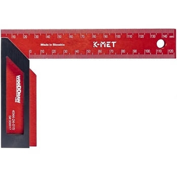 Kinex Дърводелски прав ъгъл от алуминиева сплав K-MET 4044-24-030 - 300x200 mm, ±0.025 mm (4044-24-030)