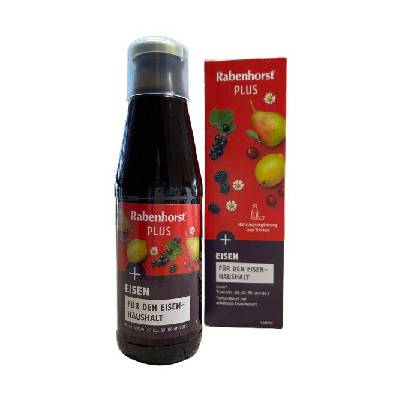 Eisenblut ovocná šťava plus železo Rabenhorst 450 ml
