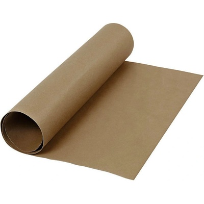 Creativ Company Papír se vzhledem kůže tmavě hnědý 50 × 100 cm