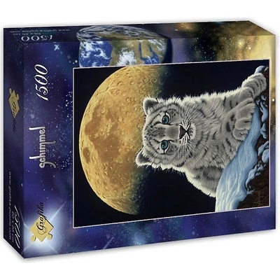 Grafika Пъзел Grafika от 1500 части - Лунен леопард (411)