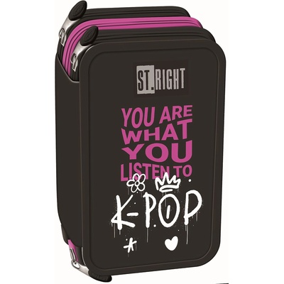 ST.RIGHT Несесер с пособия St. Right K-Pop Rhythm - 3 ципа (5903235301186)