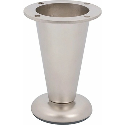 Strong Nábytková nôžka guľatá bez rektifikácie 50 x 105 / chróm matný