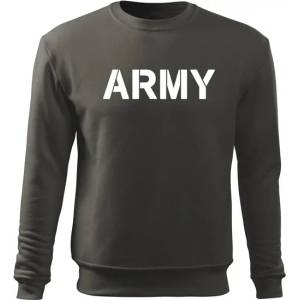 DRAGOWA мъжки суитшърт Army, сив, 300г/м3 (7840)