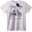 NOONEBRAND Тениска Класически професионален колоездач - 7XL, White