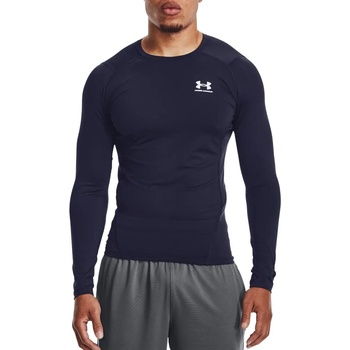 Under Armour Тениска с дълъг ръкав Under UA HG Armour Comp LS-NVY 1361524-410 Размер 3XL