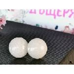 Meganflo Малки кръгли обеци с кърма