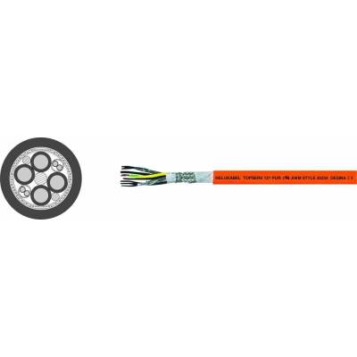 Helu TOPSERV® 121 700565 servo kábel 4 G 50 mm² + 4 x 2.50 mm² 100 oranžová