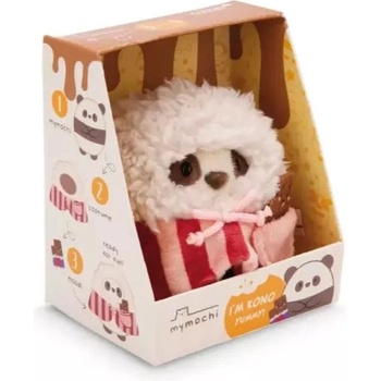 NICI Ници МайМочи: Коно плюшена панда в костюм - 8 см, в подаръчна кутия (61654)