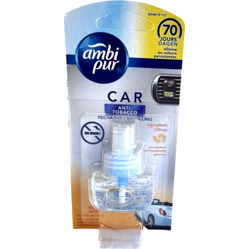 Ambi Pur Car Anti Tobacco náhradní náplň 7 ml od 129 Kč