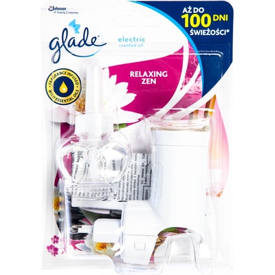 Glade Electric Scented Oil Relaxing Zen - Japonská zahrada elektrický strojek s tekutou náplní 20 ml
