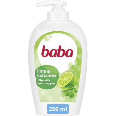 Baba Течен Сапун Антибактериален Лайм 250ml (8720181109201)