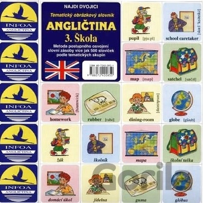 Infoa Pexeso Angličtina 3. Škola
