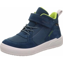 Superfit MAVERICK detská celoročná barefoot obuv Blue/Light Green 1-100104-8000