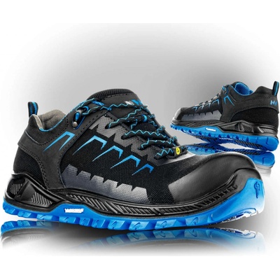 VM Footwear KENTUCKY S1P ESD obuv Čierna-Modrá