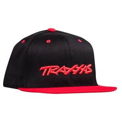 Traxxas шапка черно-червена