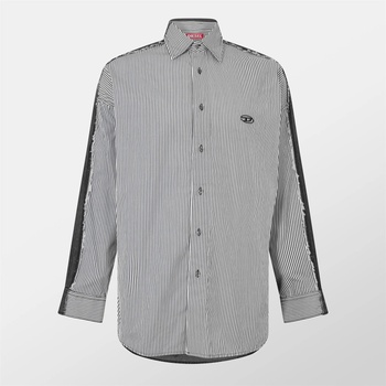 Image 1 of Diesel Риза Diesel Men's Short-Sleeve Plain Shirt - Black Black