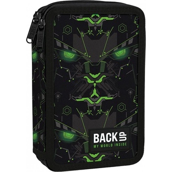 Image 1 of BackUP - Пълен несесер с 2 ципа Monster Green 6 DW 59