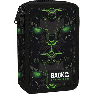 BackUP - Пълен несесер с 2 ципа Monster Green 6 DW 59