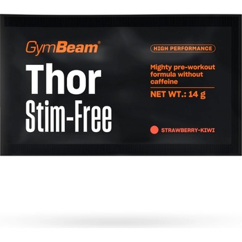 GymBeam Мостра Thor Stim-Free 14 g ягода и киви