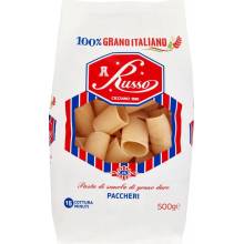 Russo cestoviny č.26 Paccheri 100% Talianska Pšenica 0,5 kg