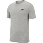 Nike Мъжка тениска Nike Sportswear Club T-Shirt - Dark Grey Heather / Black (216-3873-0314)
