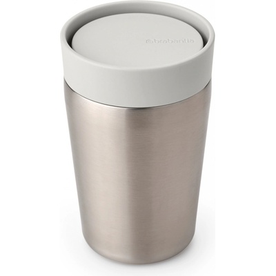 Brabantia Termohrnek 200 ml světle šedý