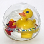 Trousselier Играчка за баня, Топка с вода и семейство патета, 11 см (b38209)