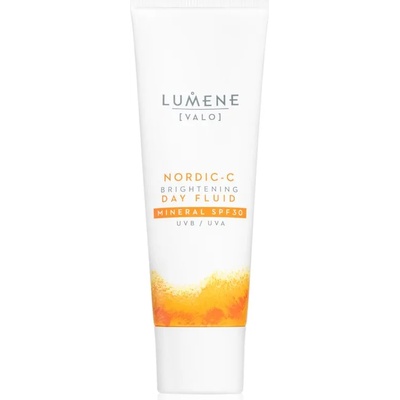 Lumene Nordic-C [VALO] Brightening Day Fluid минерален слънцезащитен флуид за лице SPF 30 50ml